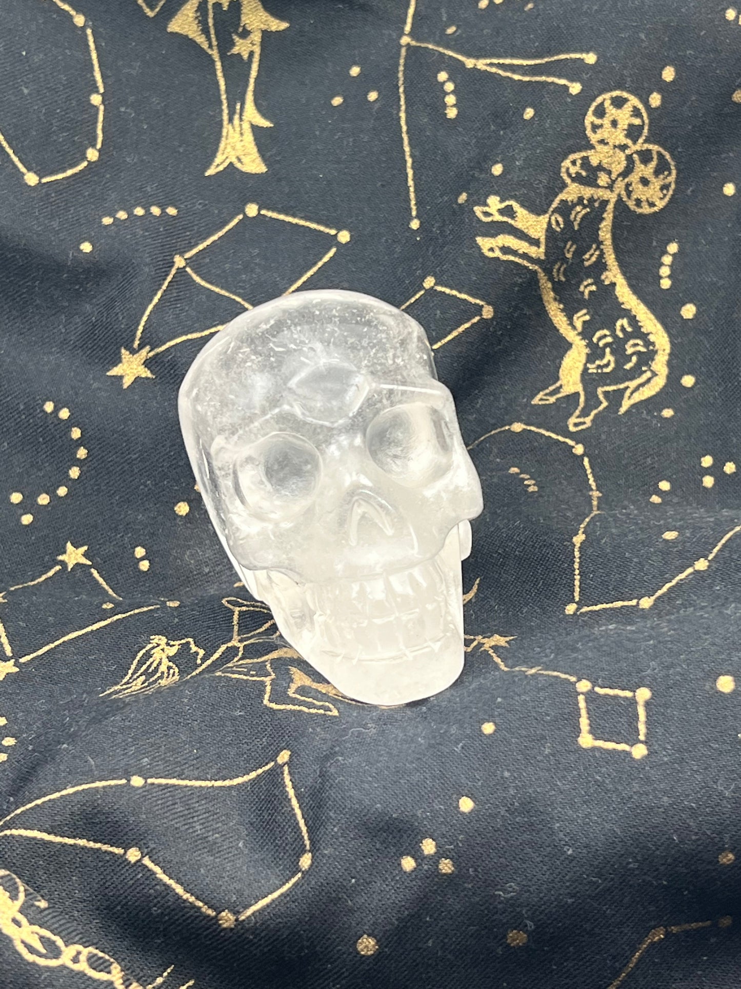 Clear Quartz Crystal Skull